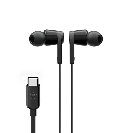 Abacus USB-C In-Ear Headphone, Black AB2436840